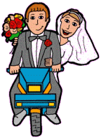 just married animation