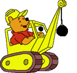 bear construction animation