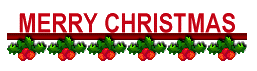 merry christmas banner.gif (13851 bytes)