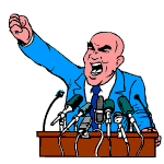 politician animation