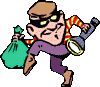 burglar animation