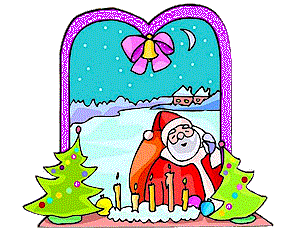 santa and snow.gif (46913 bytes)