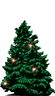 animated outdoor christmas tree with lights 